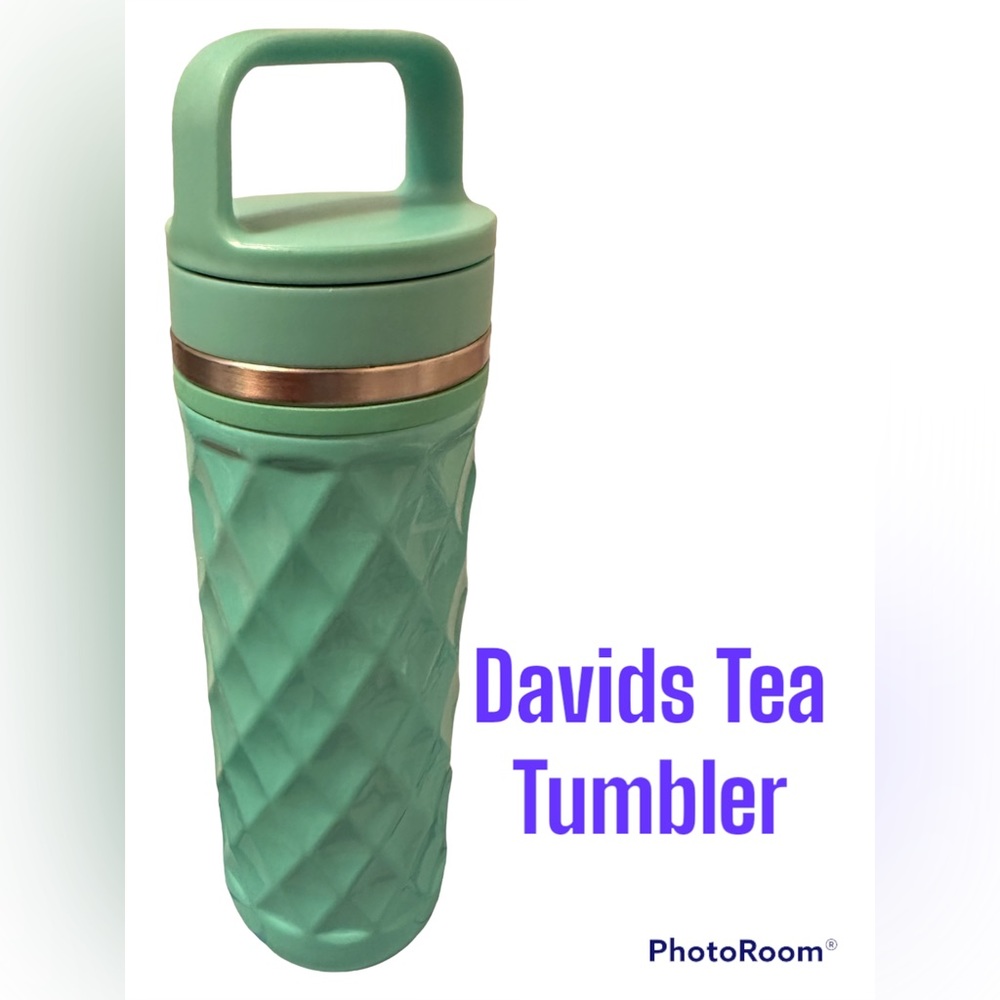 4. Davids Tea Tumbler - used condition